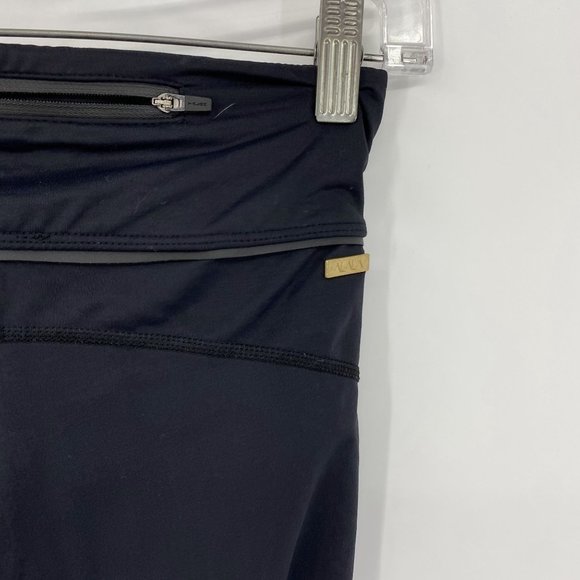 Alala Colorblock Blue Black Mesh Leggings XS - Picture 4 of 8